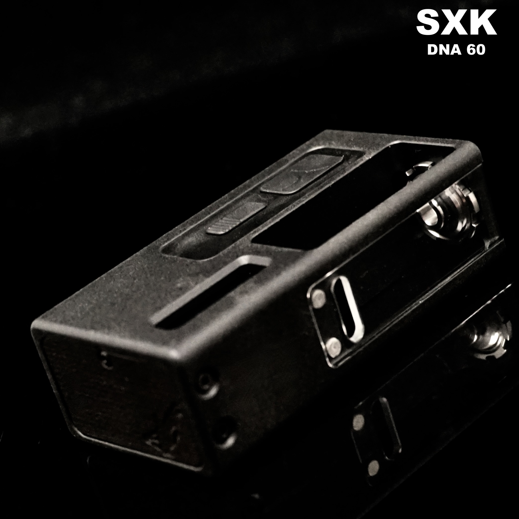 SXK Orca AIO Style DNA60 – Boro Mod. Full Black 4 SXK Orca DNA60 Boro Mod con circuito Evolv