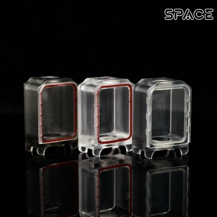 Boro R4 Trasparente – Black Clear / Clear Opaco