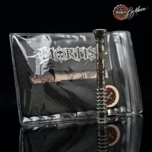 MORTIS drip tip artigianale inciso confezione ArtBox By Marco