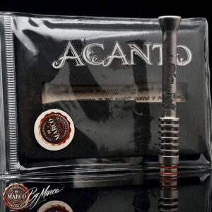 Drip tip ACANTO con incisione ornamentale ArtBox By Marco