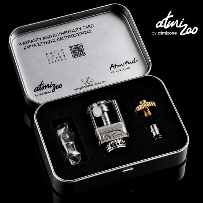 DotShell RTA Atmizoo per DotAIO SS/Midnight Black