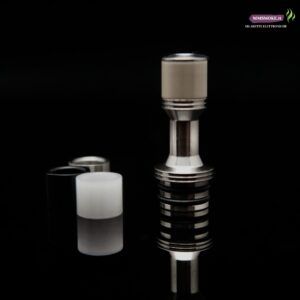 Drip Tip Kit M78 con terminali nero bianco e beige