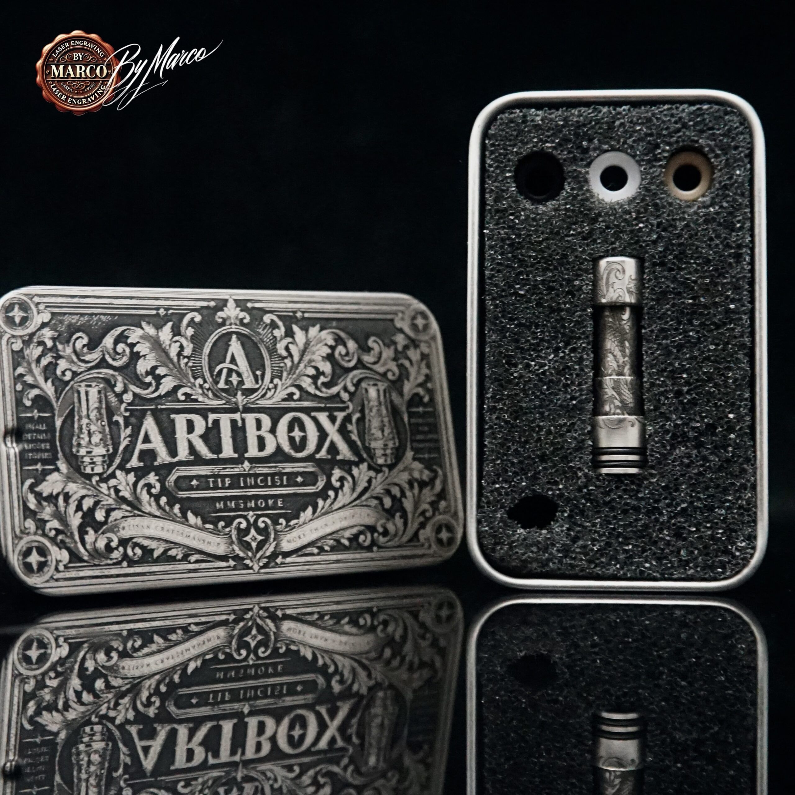 Noble Line Drip Tip – Modello B | SLIM 3 DRIP TIP MTL 510 INCISO MMSMOKE