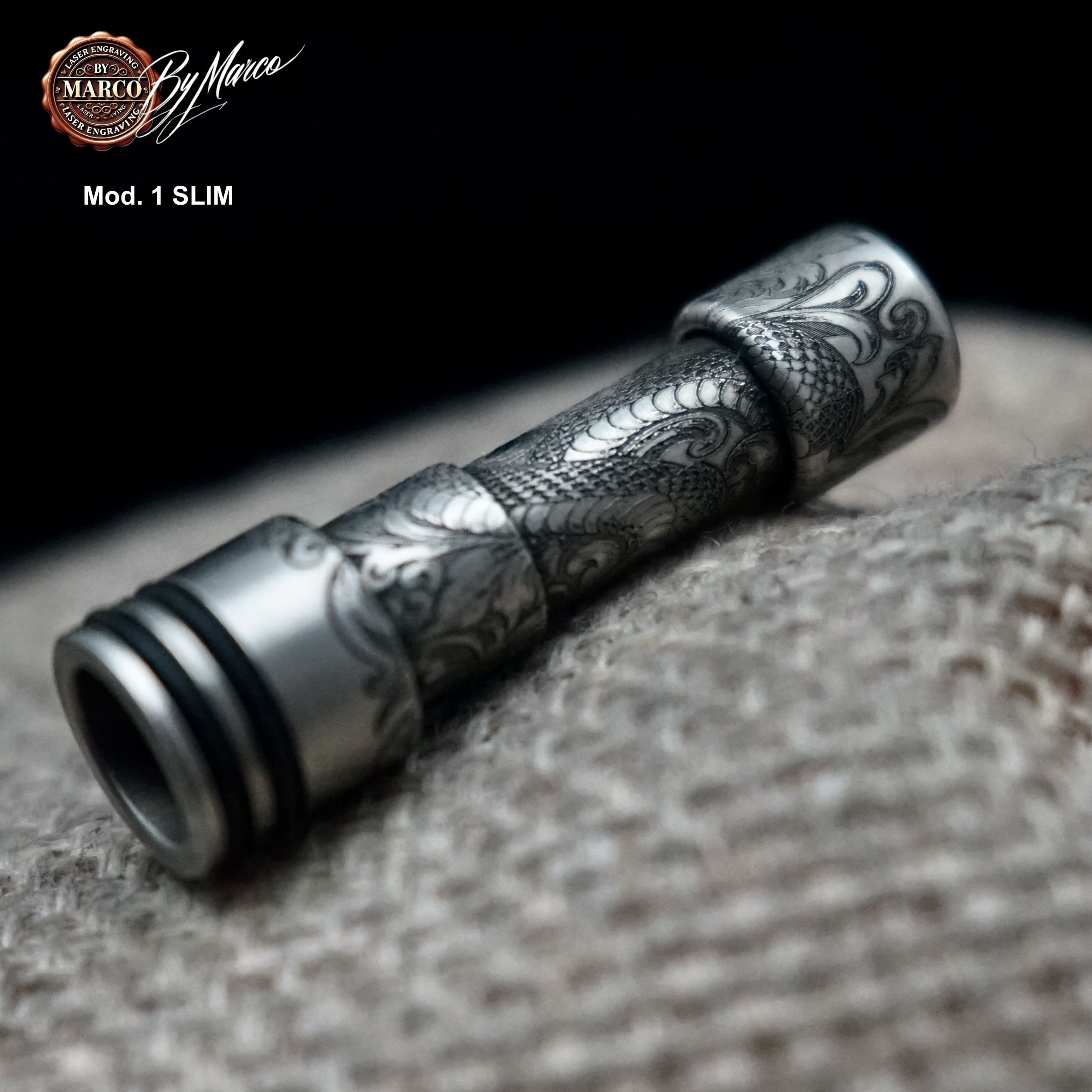 Noble Line Drip Tip – Modello B | SLIM 6 Noble Line Drip Tip – Modello B | SLIM - immagine 6