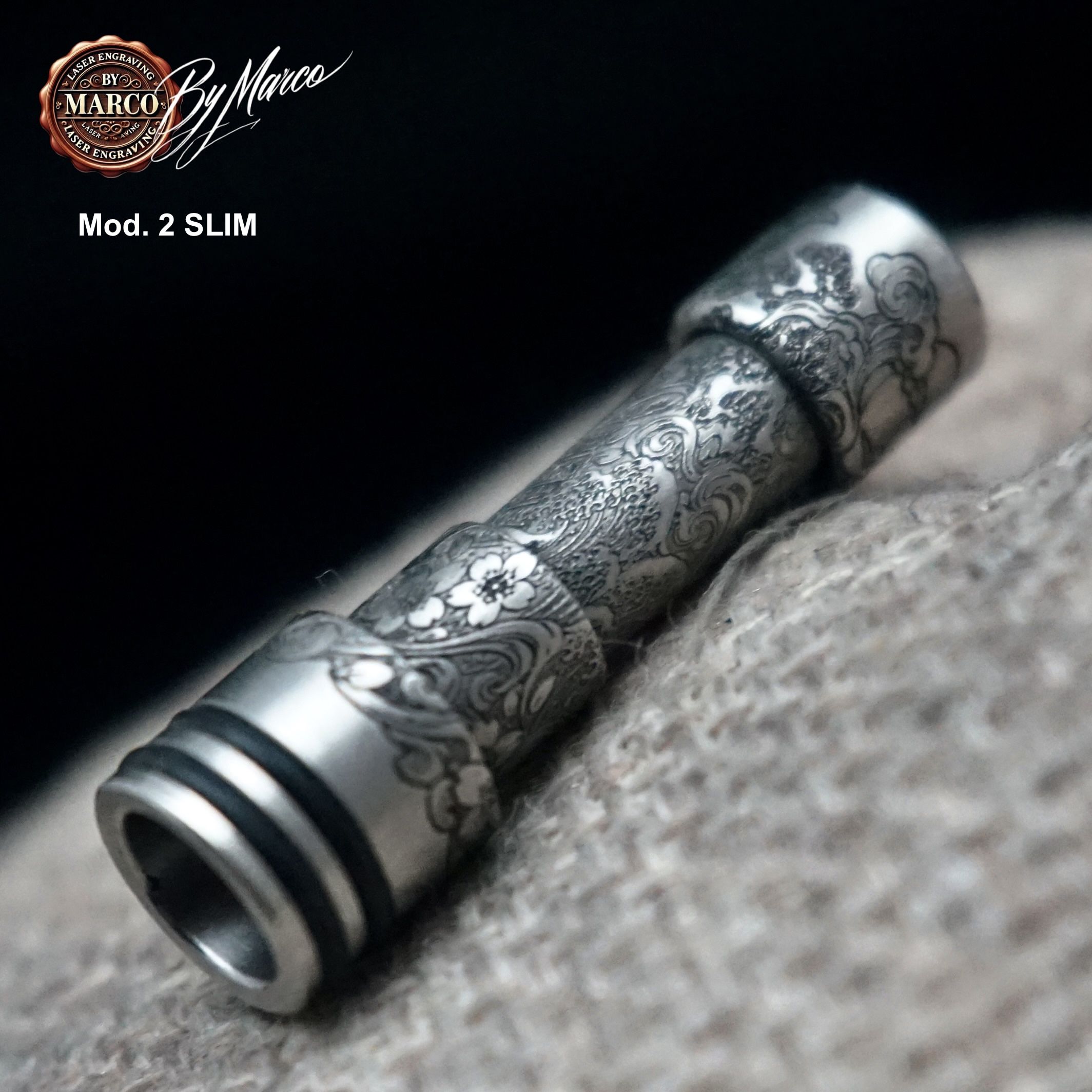 Noble Line Drip Tip – Modello B | SLIM 9 Noble Line Drip Tip – Modello B | SLIM - immagine 9