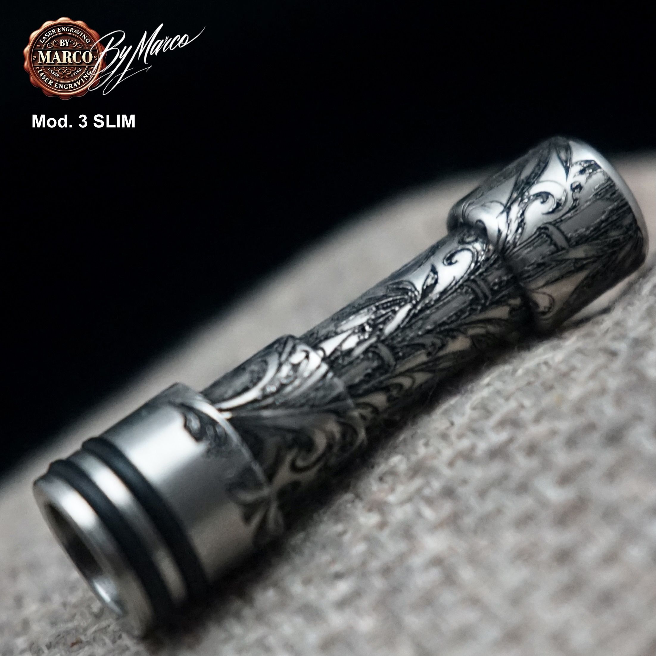 Noble Line Drip Tip – Modello B | SLIM 13 Noble Line Drip Tip – Modello B | SLIM - immagine 13