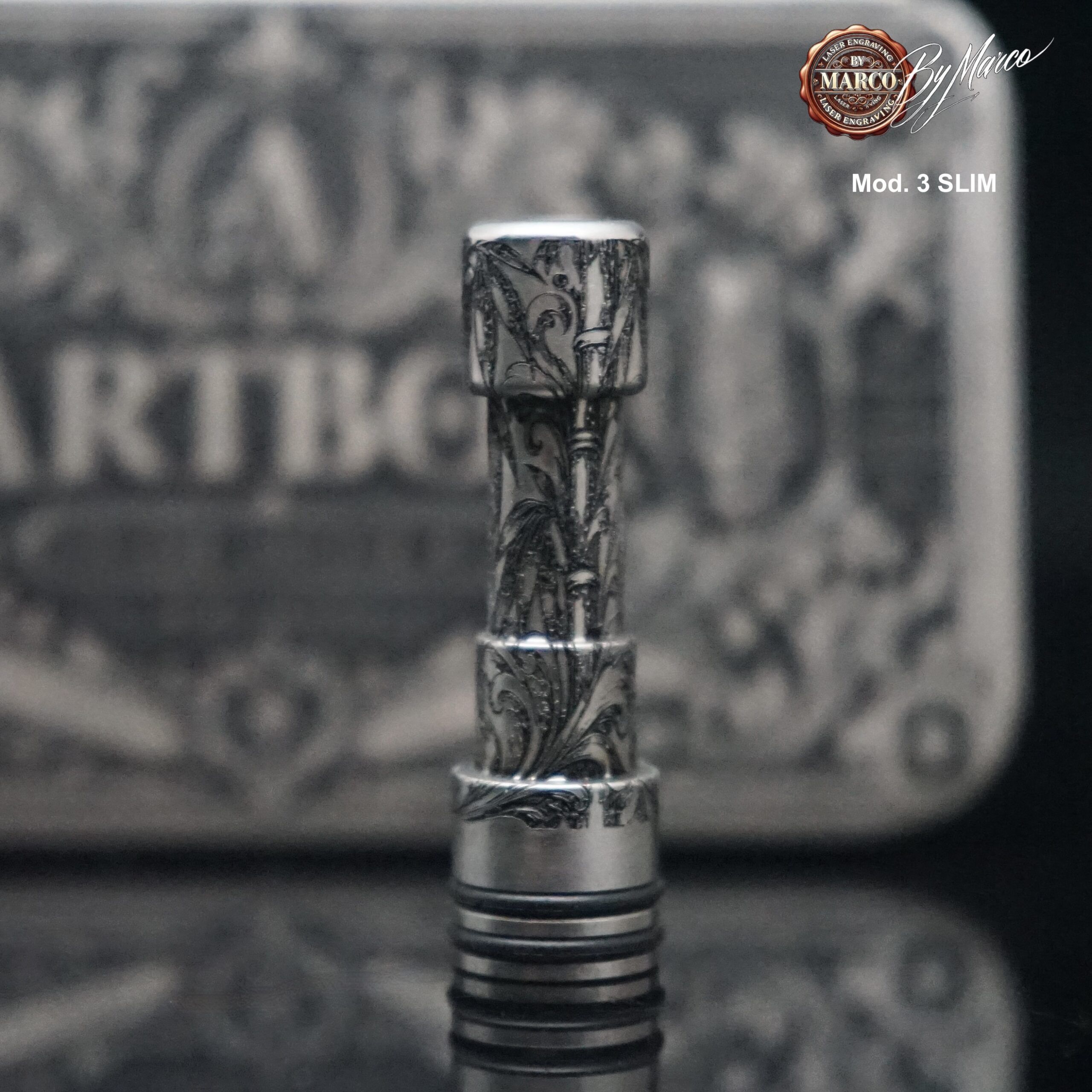 Noble Line Drip Tip – Modello B | SLIM 11 Noble Line Drip Tip – Modello B | SLIM - immagine 11