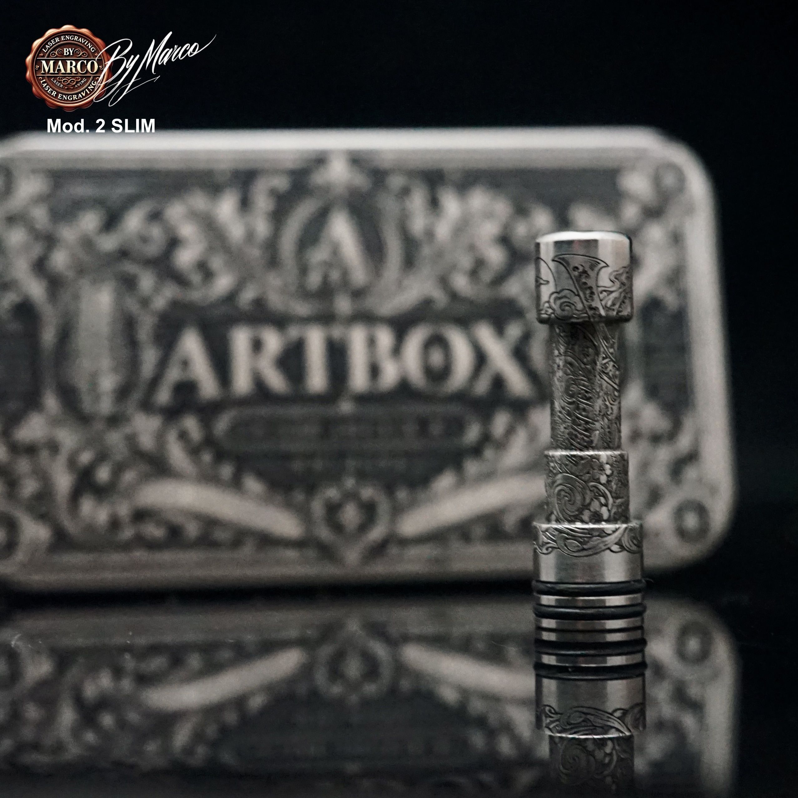 Noble Line Drip Tip – Modello B | SLIM 7 Noble Line Drip Tip – Modello B | SLIM - immagine 7
