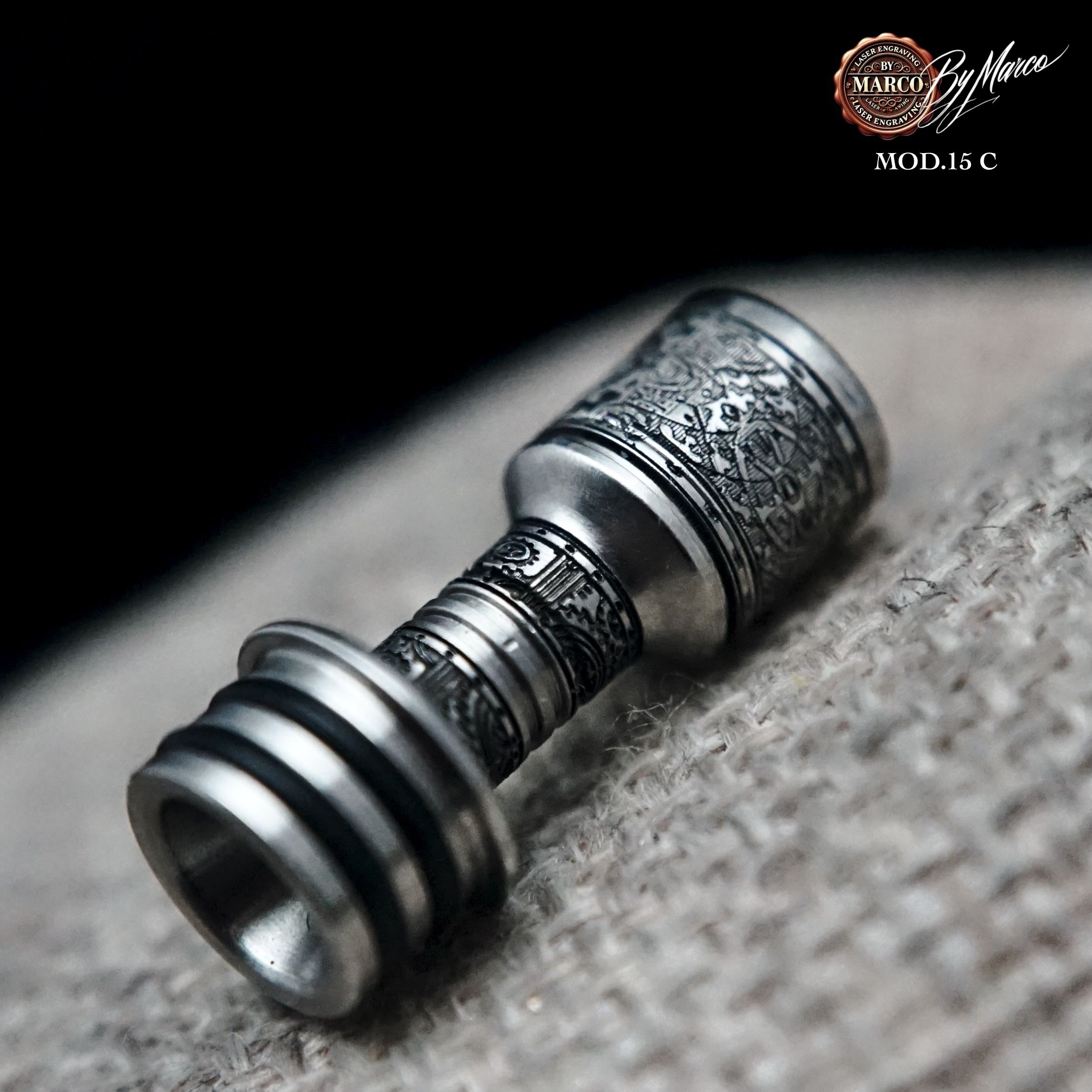 Noble Line Drip Tip – Modello C | Classic 6 Noble Line Drip Tip – Modello C | Classic - immagine 6