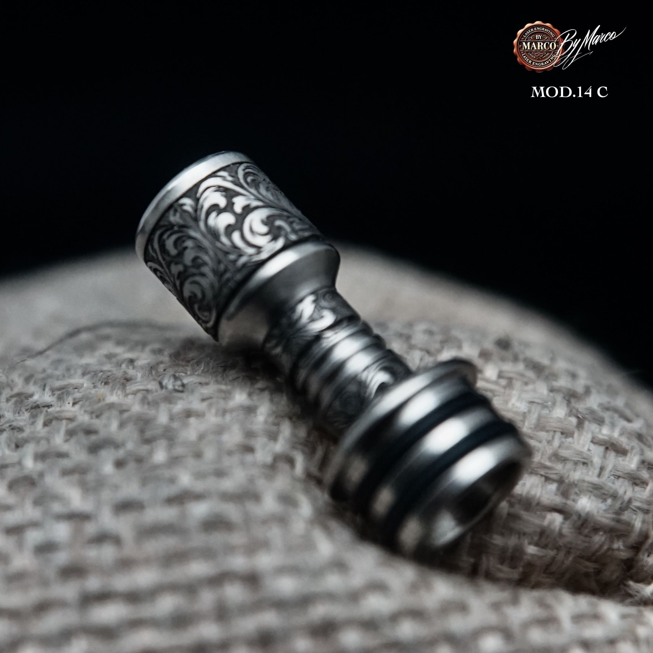 Noble Line Drip Tip – Modello C | Classic 4 Noble Line Drip Tip – Modello C | Classic - immagine 4