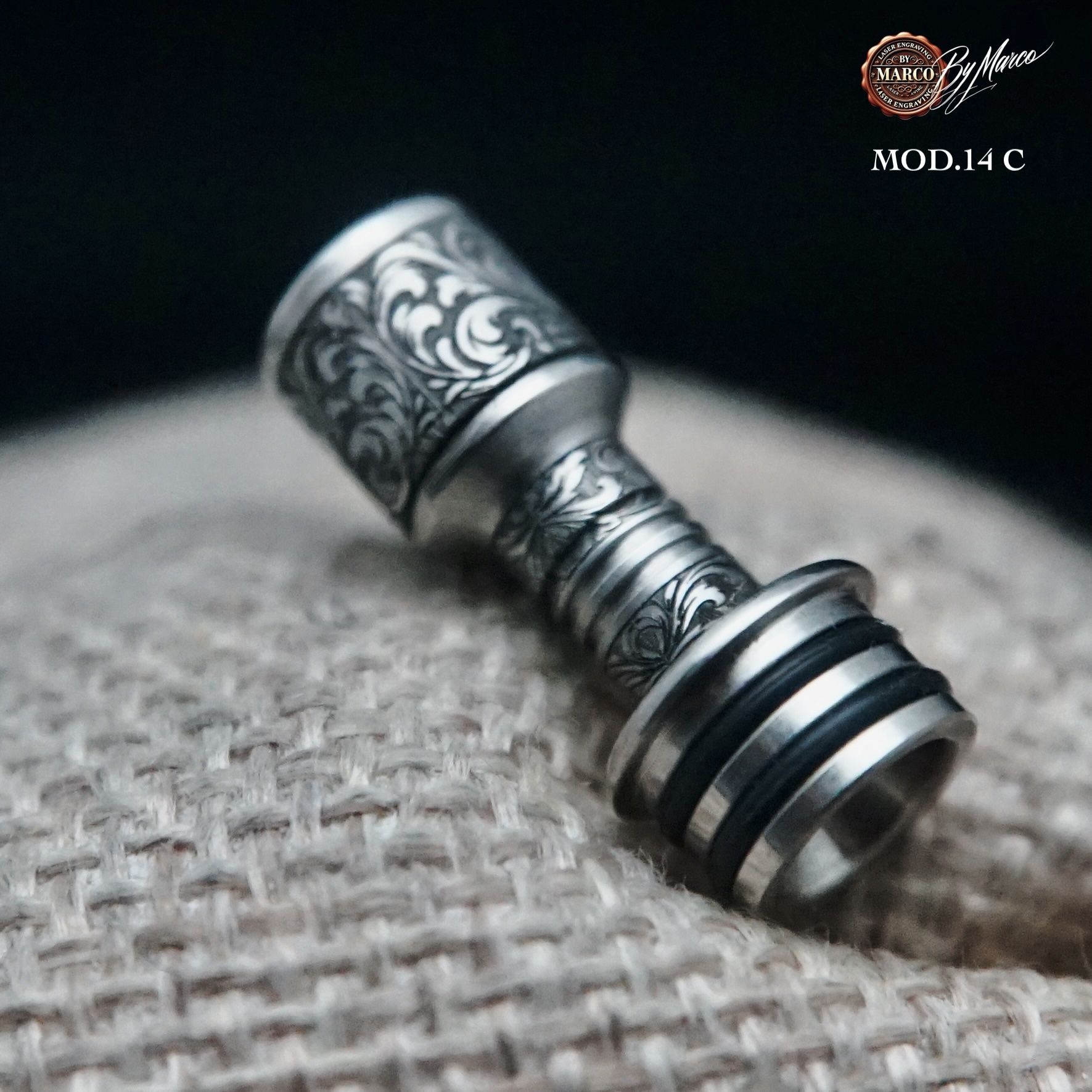 Noble Line Drip Tip – Modello C | Classic 5 Noble Line Drip Tip – Modello C | Classic - immagine 5