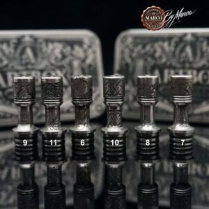 DRIP TIP INCISI MODULARE ARTBOX VENDUTO DA MMSMOKE