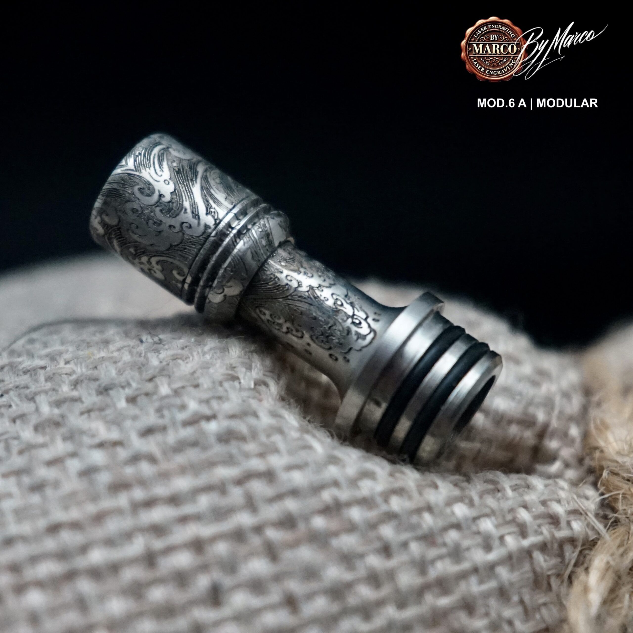 Noble Line Drip Tip – Modello A | Modular 5 Noble Line Drip Tip – Modello A | Modular - immagine 5