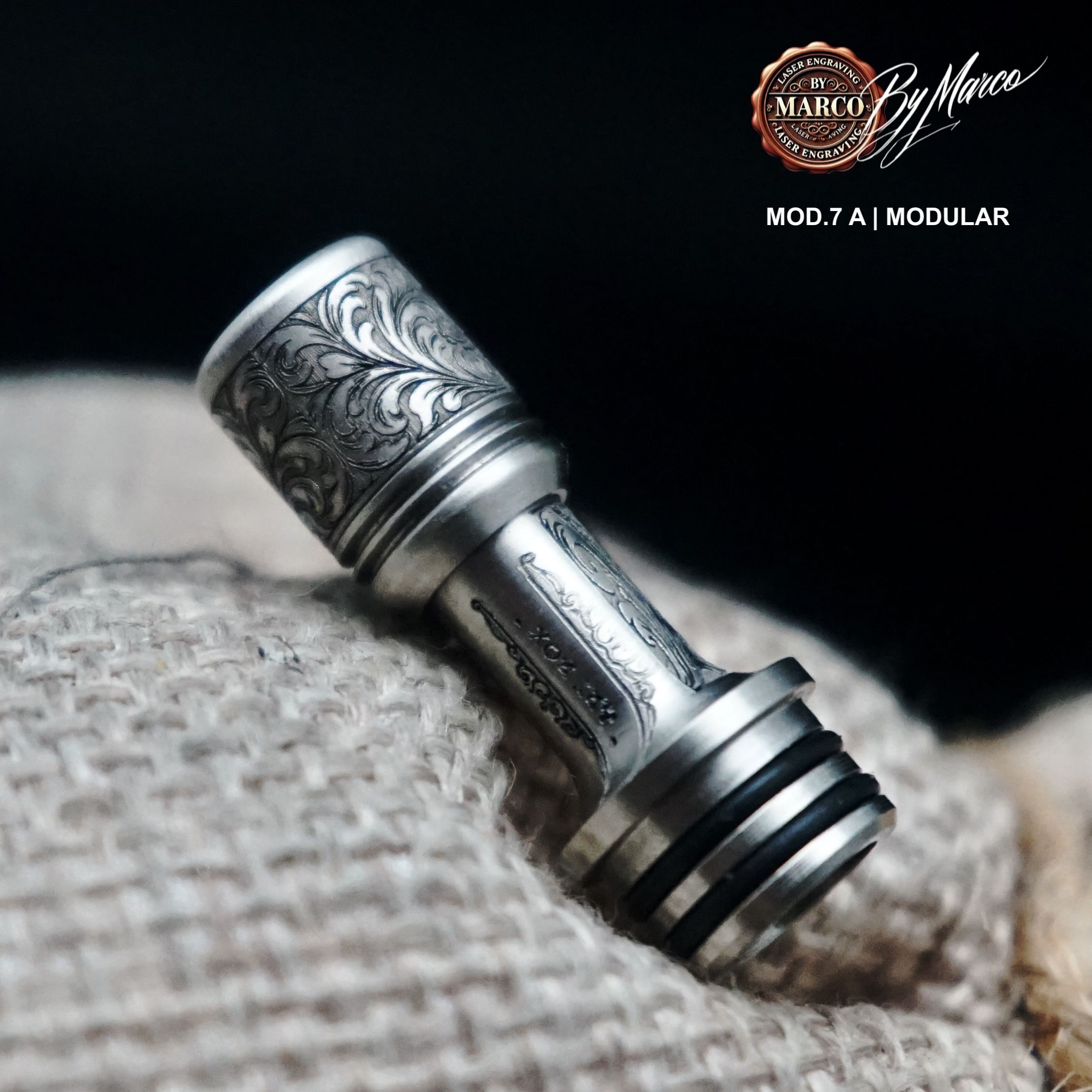Noble Line Drip Tip – Modello A | Modular 7 Noble Line Drip Tip – Modello A | Modular - immagine 7