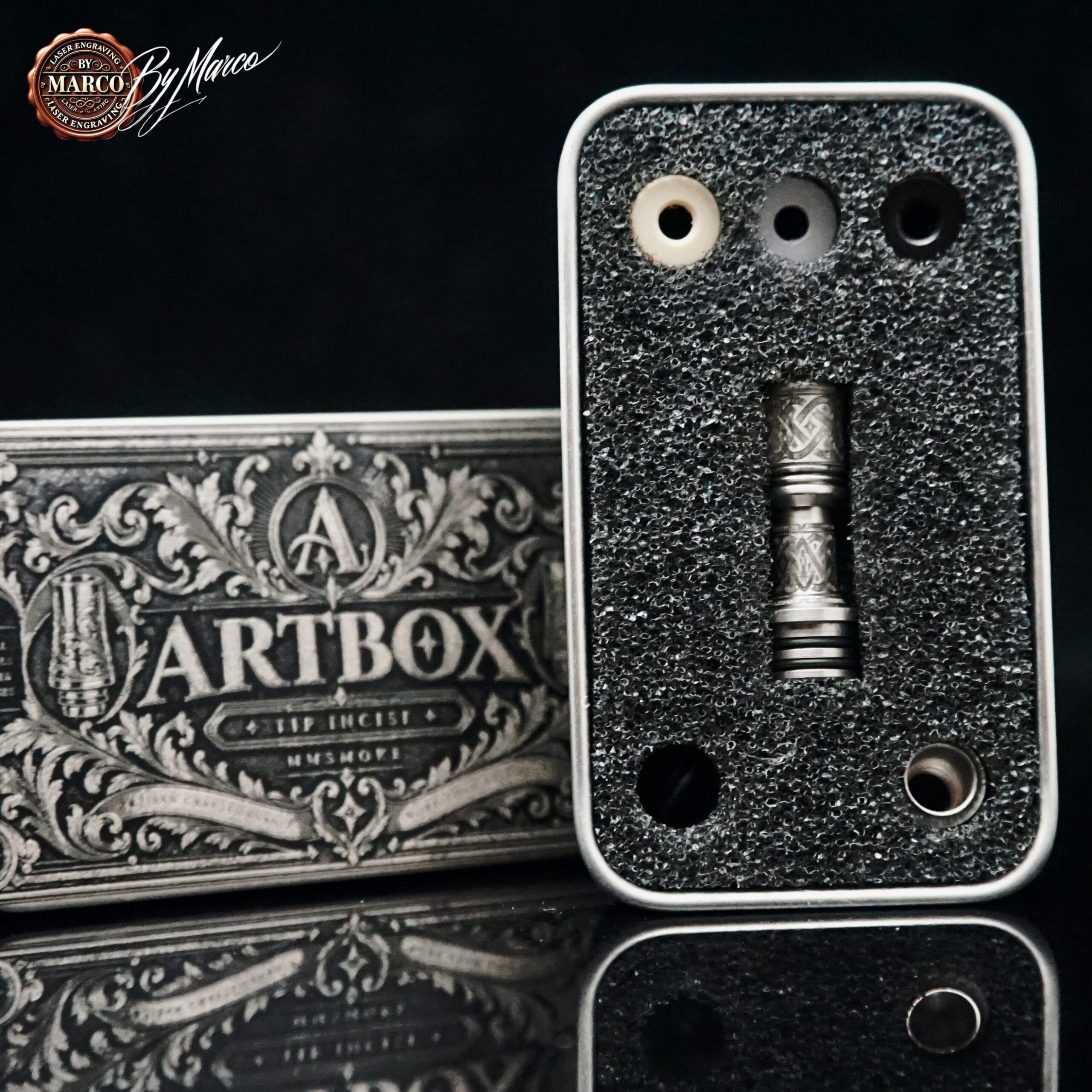 Noble Line Drip Tip – Modello A | Modular 3 Noble Line Drip Tip – Modello A | Modular - immagine 3