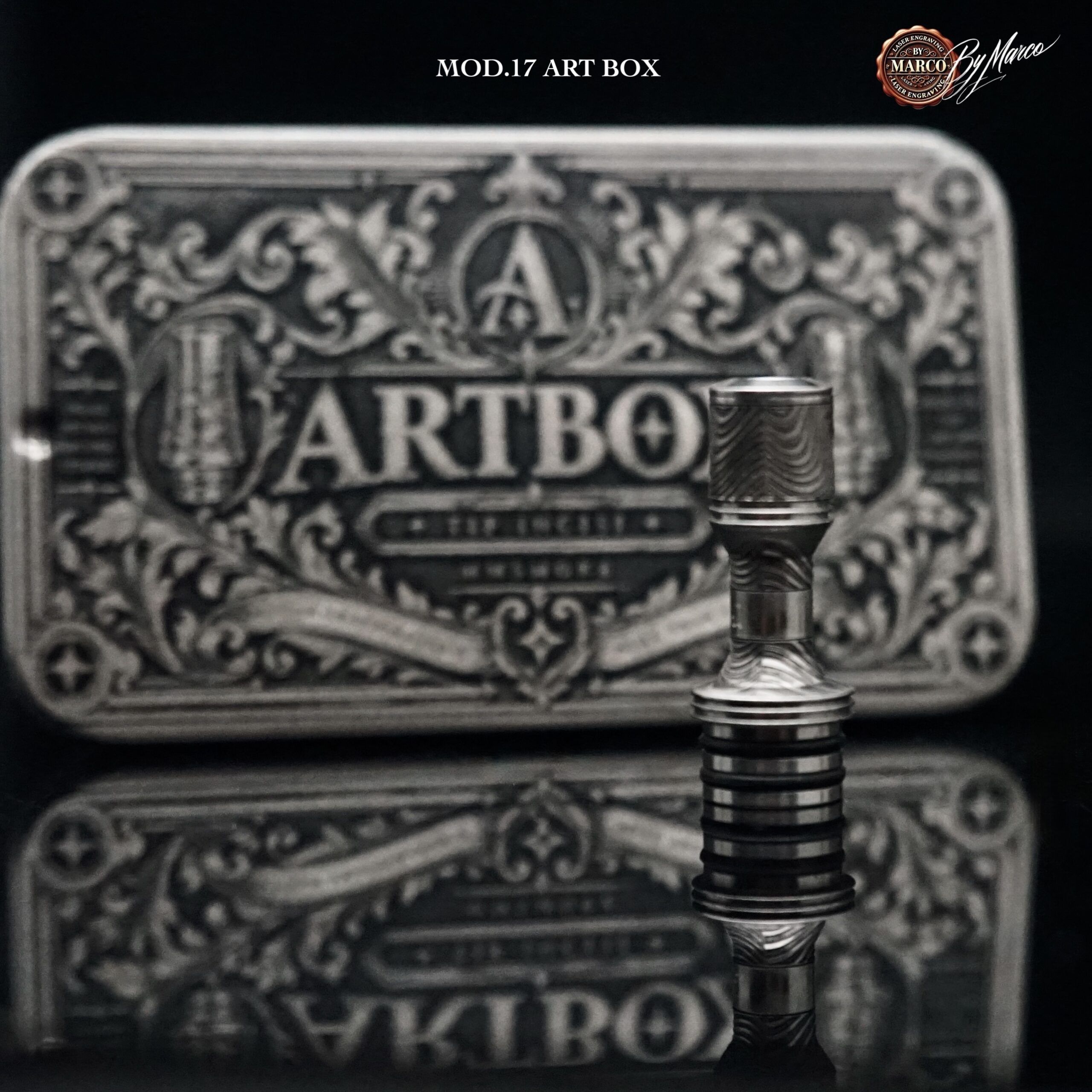Noble Line Drip Tip – Modello D | ArtBox 3 Noble Line Drip Tip – Modello D | ArtBox - immagine 3