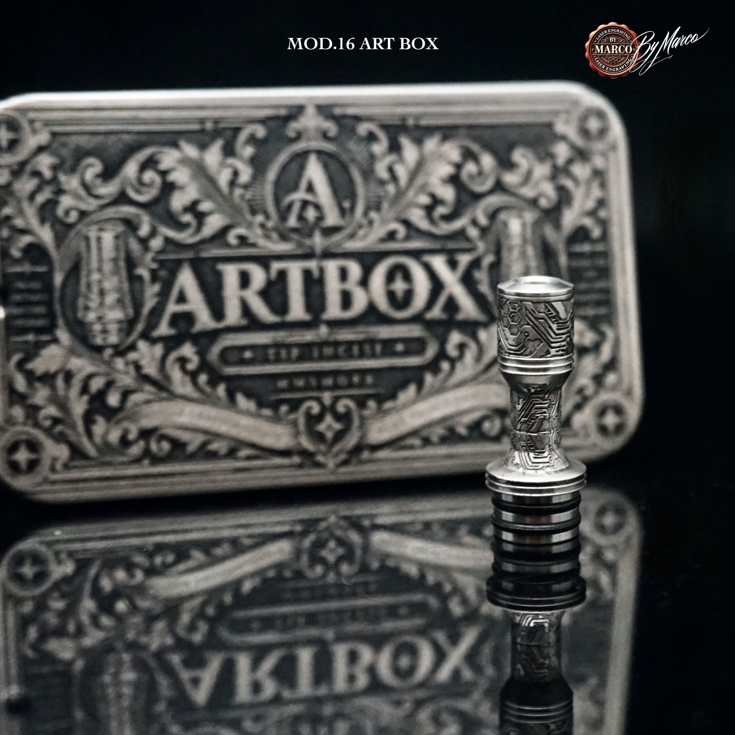 Noble Line Drip Tip – Modello D | ArtBox 4 Noble Line Drip Tip – Modello D | ArtBox - immagine 4