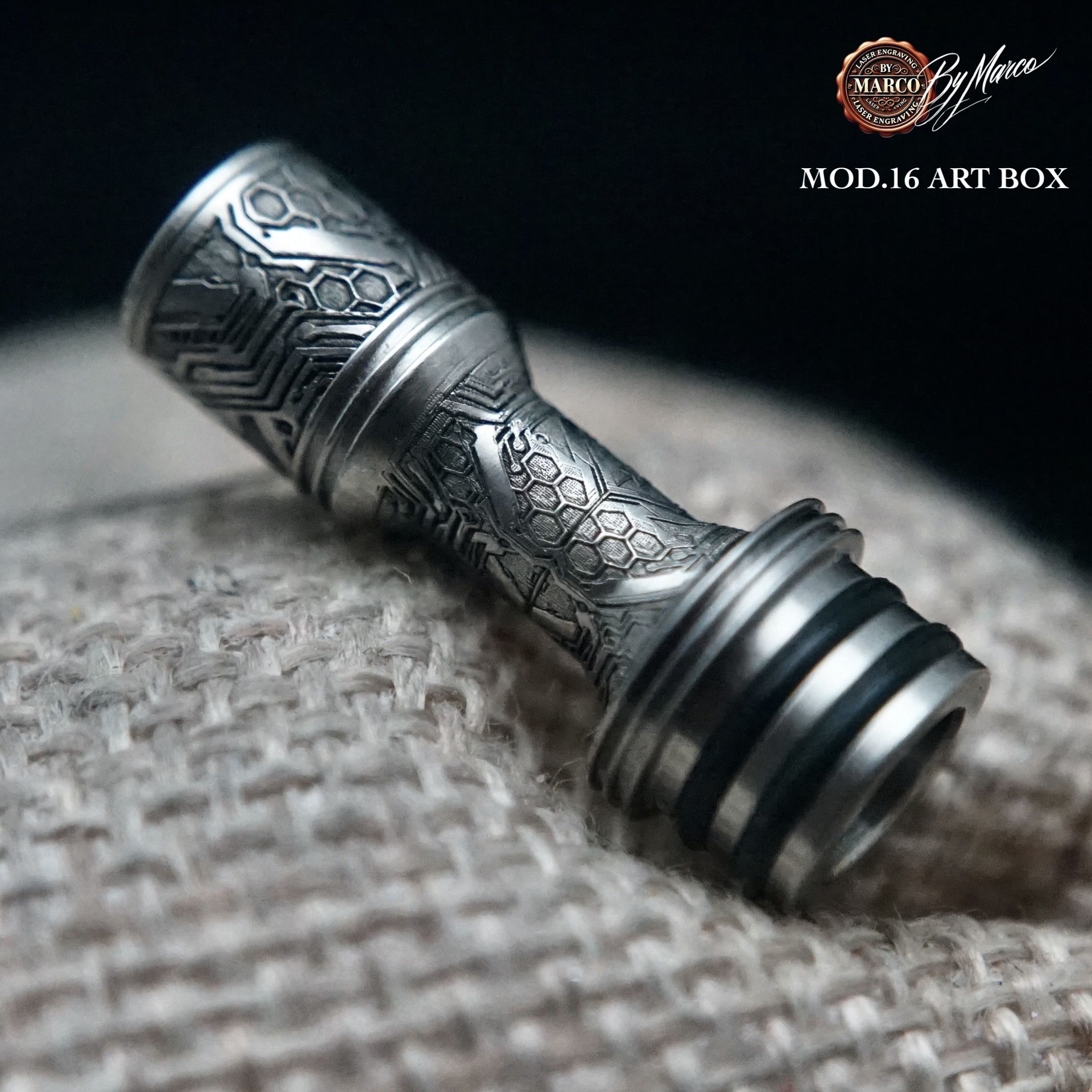 Noble Line Drip Tip – Modello D | ArtBox 6 DRIP TIP INCISO CIRCUITI