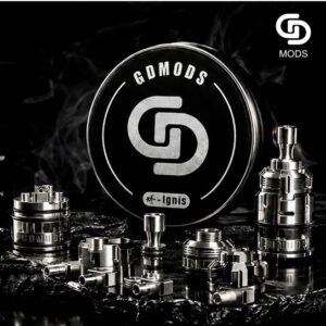 IGNIS RDTA 2ml 22mm by GD Mods – Atomizzatore Rigenerabile MTL / RDL MMSMOKE BOLOGNA