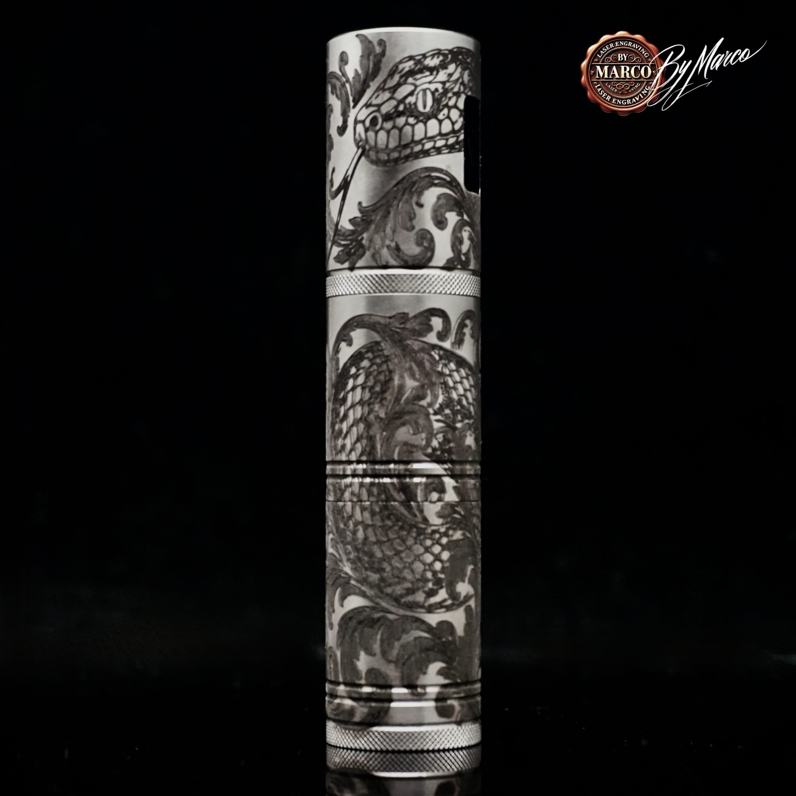 Converter 60W Ambition Mods Serpent Edition No01 ArtBox 13 Lavorazione laser ArtBox su Converter 60W Ambition Mods