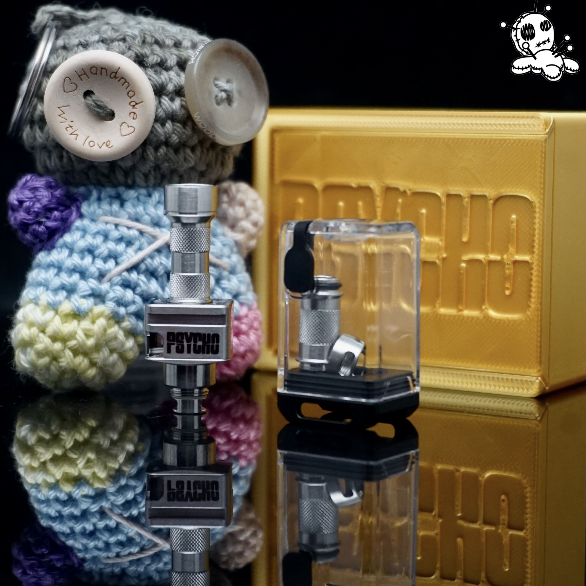 Voodooll Psycho RBA – Kit Boro + dotAIO 1 Psycho RBA – Kit Boro + dotAIO MMSMOKE Bologna