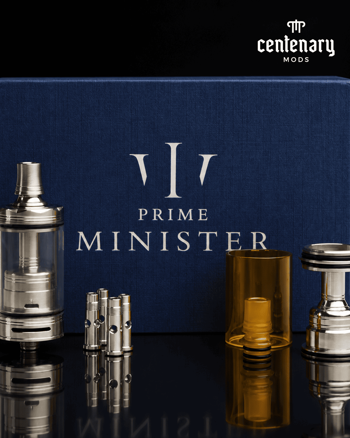 Atomizzatore Prime Minister RDL Standard Centenary Mod 1 PRIME MINISTER RDL CENTENARY MOD MMSMOKE BOLOGNA